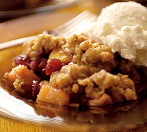 Apple Pineapple Cranberry Crisp
