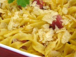 Grandma's Creamy Ham Casserole