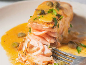 Salmon Piccata