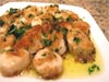 Saut�ed Scallops with Lemon, Parsley and Pecans