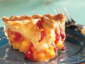 Mango-Pineapple-Strawberry Pie