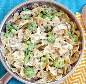 Broccoli & Farfalle Salad