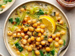 Greek-inspired Chickpea Stew