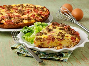 Skillet Hashbrown Frittata