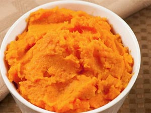 Creamy Sweet Potatoes with Mustard and Lemon